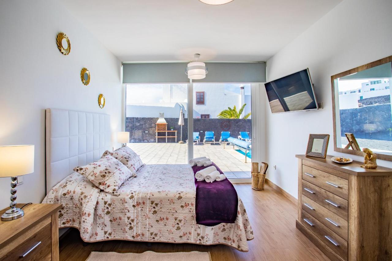 La Costa Eslanzarote Eco Villa Tony, Heated Pool, Jacuzzi, Sat Tv, Super Wifi מראה חיצוני תמונה