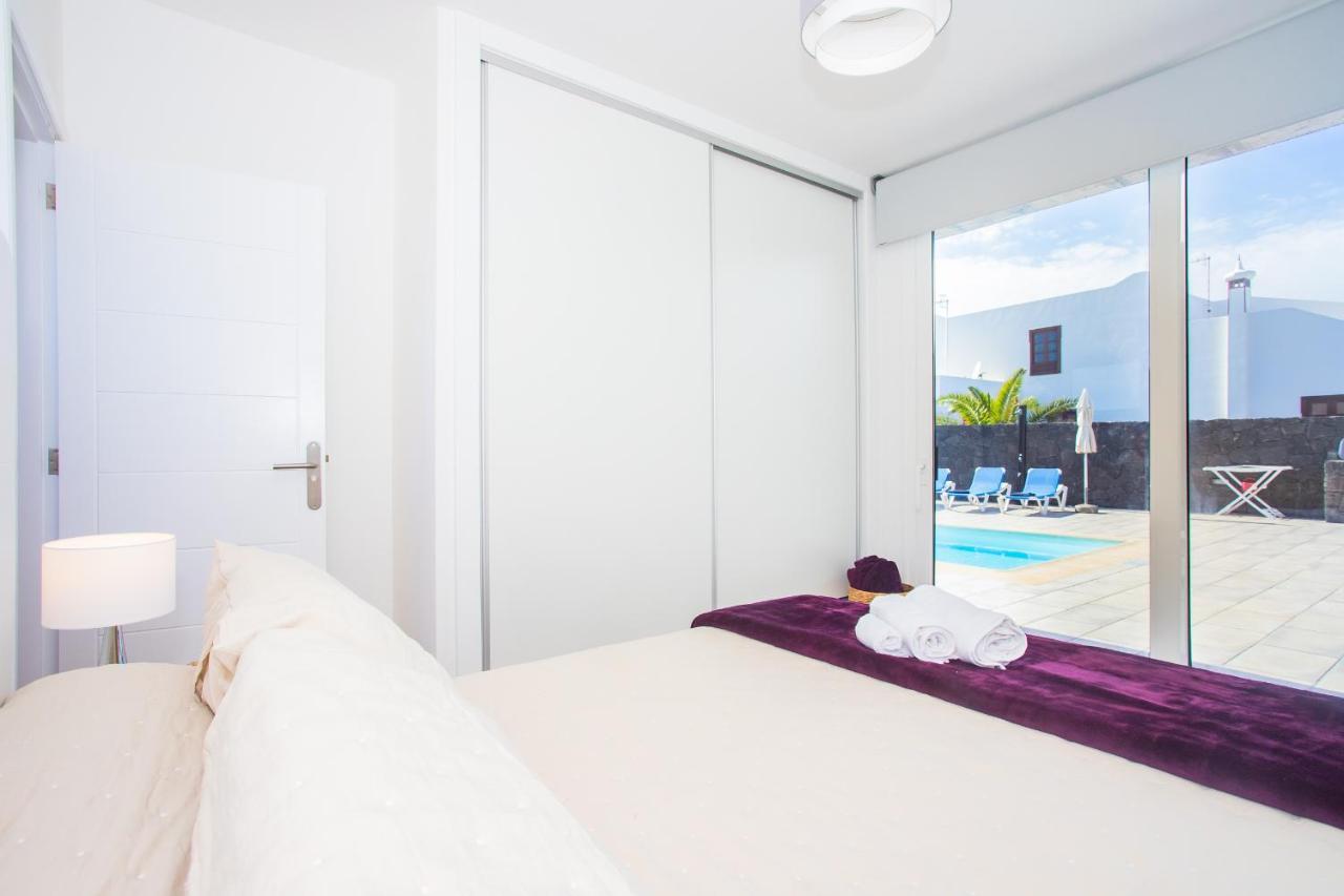 La Costa Eslanzarote Eco Villa Tony, Heated Pool, Jacuzzi, Sat Tv, Super Wifi מראה חיצוני תמונה