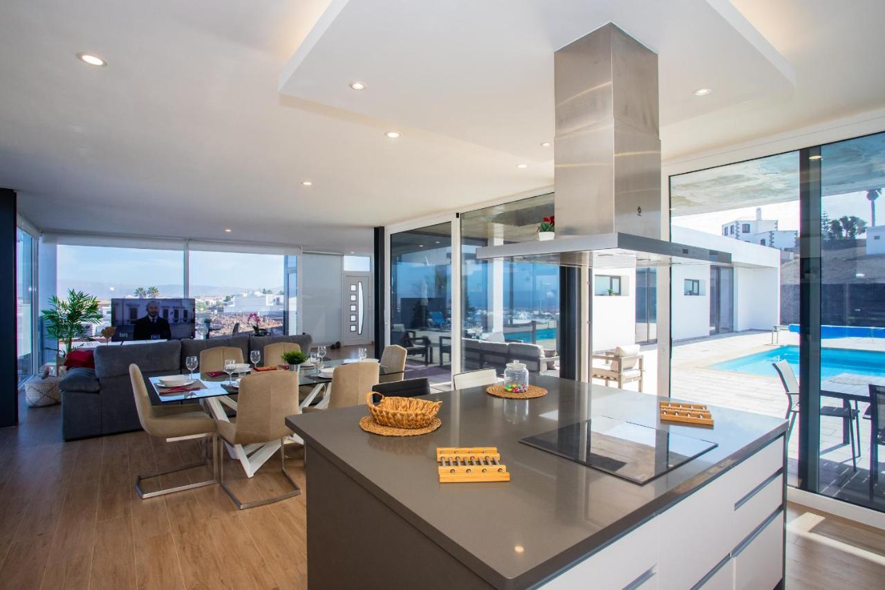 La Costa Eslanzarote Eco Villa Tony, Heated Pool, Jacuzzi, Sat Tv, Super Wifi מראה חיצוני תמונה