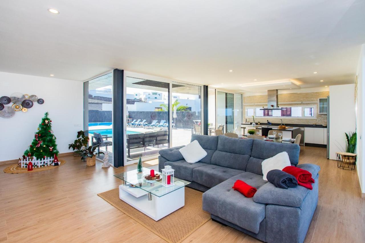 La Costa Eslanzarote Eco Villa Tony, Heated Pool, Jacuzzi, Sat Tv, Super Wifi מראה חיצוני תמונה